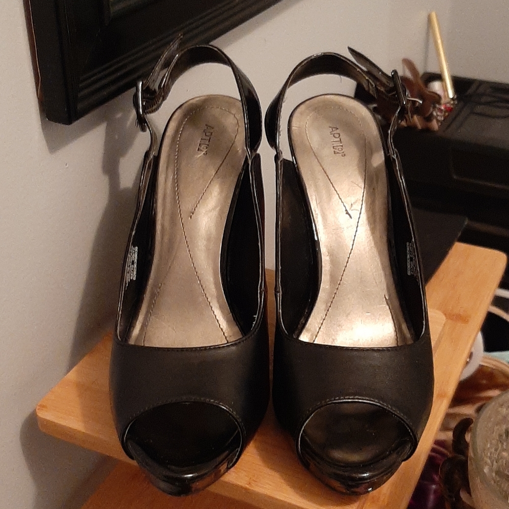 Black heels